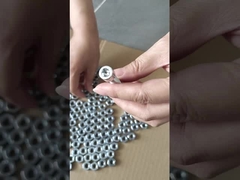 น็อตหัวหกเหลี่ยม M8 ชุบสังกะสี DIN 934 เกลียวหยาบ เกรด 8.8