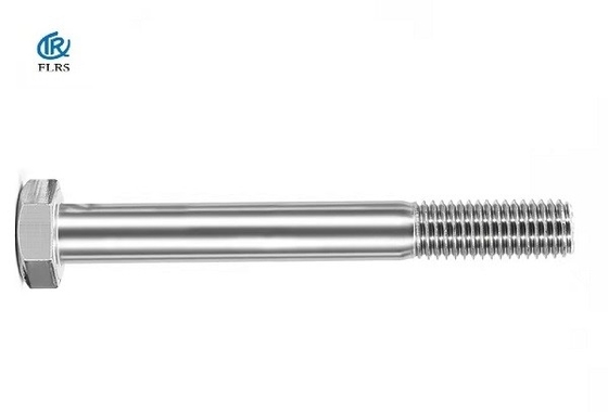 ซื้อ 304 สแตนเลสสตีลครึ่งเกลียว Hex Head Bolt DIN931 / M8 online manufacture