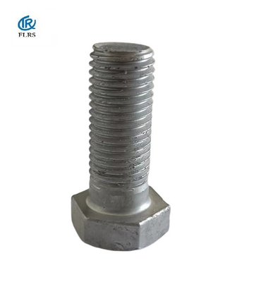 ซื้อ สลักเกลียวหัวหกเหลี่ยมแบบจุ่มร้อน เหล็กกล้าคาร์บอนความแข็งแรงสูง Bolt Full Thread online manufacture