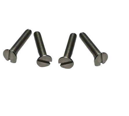 ซื้อ M1 - M20 สกรูหัวจมเจาะรู / Ti Gr2 DIN 963 CSK Head Bolt online manufacture