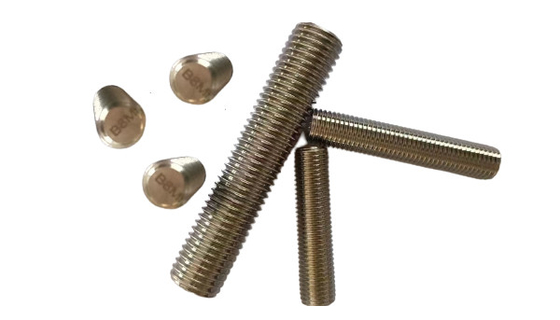 ซื้อ B18.31.1M หมุดเกลียวแบบต่อเนื่องเมตริกสเตนเลสสตีลสเตนเลส ASTM A193 B8M online manufacture