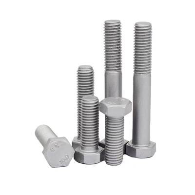 ซื้อ เกรด 8.8 Hex Cap Bolt ทนต่ออุณหภูมิสูงสำหรับพลังงานลมล้อรถ online manufacture
