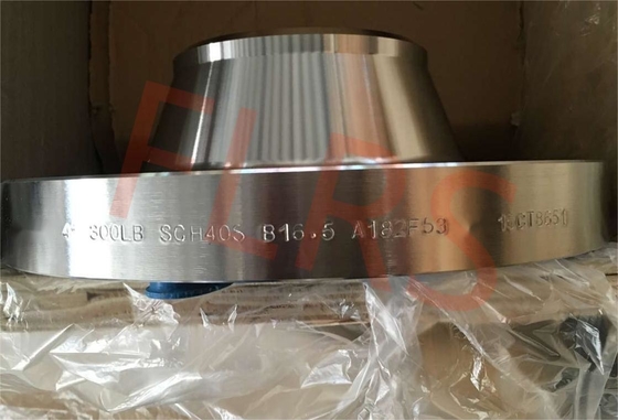 ซื้อ A182 F53 / UNS S32750 คอเชื่อมยกหน้าแปลนท่อ Super Duplex Stainless Steel online manufacture