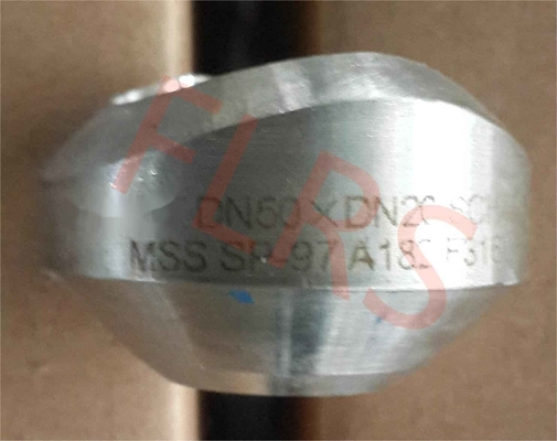 ซื้อ MSS SP97 Butt Weld Outlet Pipe Fittings เสริมเหล็กสแตนเลสปลอมแปลง A182 F316L online manufacture