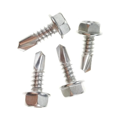 ซื้อ หัวแหวนเกลียวเจาะตัวเองสกรูไดรฟ์ฐานสิบหกภายนอกเหล็กกล้าไร้สนิม online manufacture