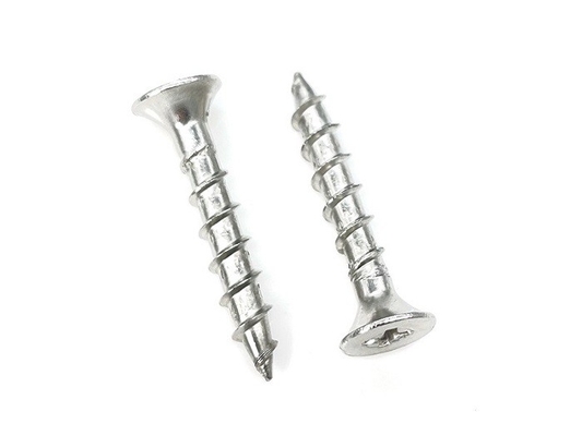 ซื้อ เกลียวหยาบที่เรียงต่อกัน สกรู Drywall หัว Countersunk ปิดภาคเรียน สกรูเกลียวปล่อยด้วยตนเองพร้อมโซ่พลาสติก online manufacture