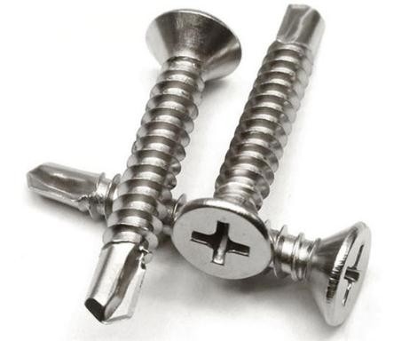 ซื้อ Cross Socket Countersunk Head สกรูเจาะตัวเองสําหรับเหล็กแผ่น 1022 online manufacture