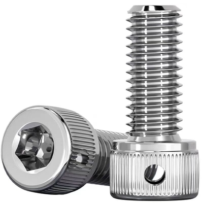ซื้อ โครงการหมัดหัวเครื่องแบบแบบ Hex Socket Cap ที่ทนทานต่อการกัดกร่อน มีรูสายบนหัว SS304 หรือ SS316 online manufacture