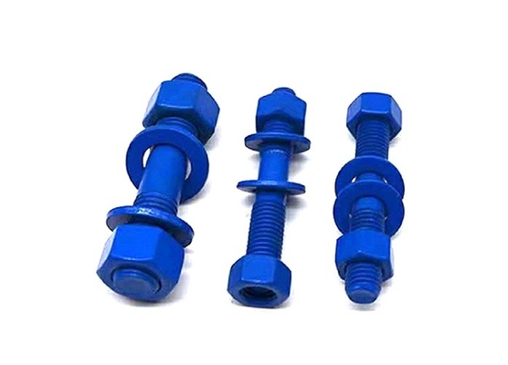 ซื้อ ASME B182.1/ASME B182.2 โบลท์สต๊อดเคลือบฟลูคาร์บอน พร้อม 2 หมึกฮักซ์หนักและเครื่องล้างกลมธรรมดา online manufacture