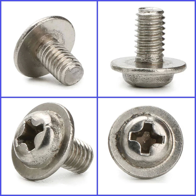 ซื้อ ขนาด M3-M8 สกรู PWM สแตนเลส DIN967 สกรูหัวกระเป๋าสะพายสลับที่มีคอ - หมวดสินค้า A online manufacture