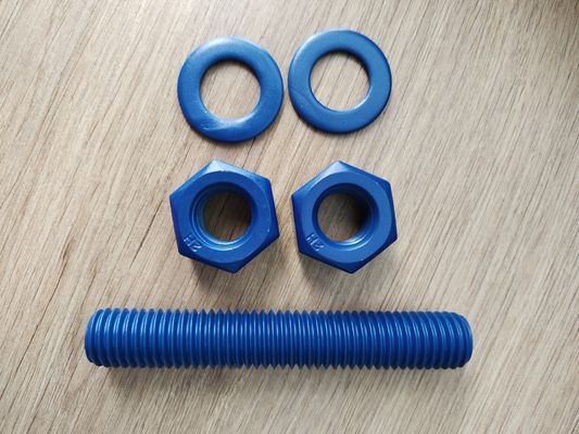 ซื้อ Good Partner for Stud Bolt c/w 2 Heavy Hex Nuts & 2 Plain Washers Totally with PTFE Coating Finish การผลิตออนไลน์
