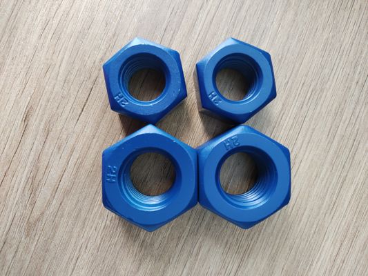 ซื้อ Heavy Hexagon Nuts Made of A194 2H with Blue PTFE Coating การผลิตออนไลน์