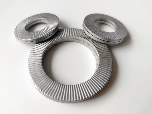 ซื้อ Double Fold Self-locking Washer in Accordance with DIN 25201 Requirements（Steel/Stainless Steel） การผลิตออนไลน์