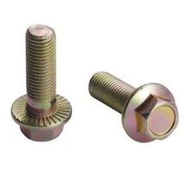 ซื้อ สลักเกลียวหน้าแปลน Hex แบบปรับแต่งได้สำหรับอุตสาหกรรมรถยนต์ / พลังงาน online manufacture