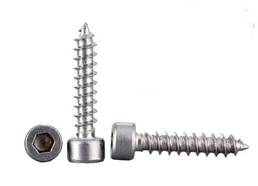 ซื้อ สแตนเลสสตีลด้วยตนเองแตะสกรูโลหะหัวหกเหลี่ยมสำหรับอุปกรณ์ขุดเจาะ online manufacture