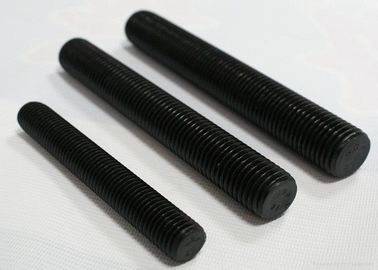 ซื้อ M4 - M48 สลักเกลียวปลายคู่, สลักเกลียวสเตนเลสสตีลแบบเต็มเกลียวสีดำ online manufacture