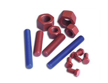 ซื้อ สีสัน PTFE เคลือบ Double Ended Bolt Full Thread Standard / Non Standard online manufacture