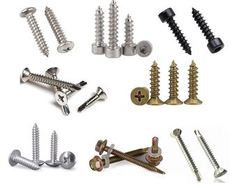 ซื้อ สกรูฮาร์ดแวร์เหล็กกล้าคาร์บอน / สแตนเลสสำหรับอุตสาหกรรมรถยนต์ online manufacture