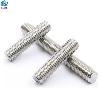 ซื้อ UNC Thread Plain Finish M20 M24 SS304 สลักเกลียวสองชั้น online manufacture