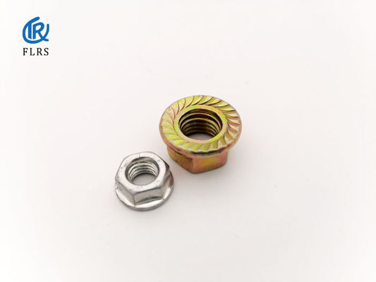 ซื้อ น็อตล็อคหน้าแปลน Gr5 M6 Hex Head DIN6923 Plain Finish online manufacture