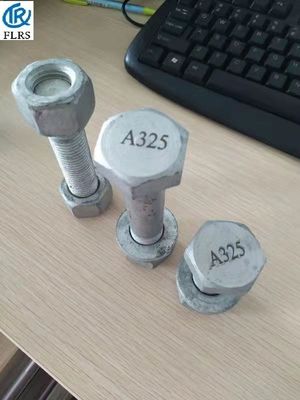 ซื้อ สลักเกลียวโครงสร้างหัวหกเหลี่ยมหนัก UNC เกลียว H.D.G. ASTM F3125 A325 ประเภท 1 online manufacture
