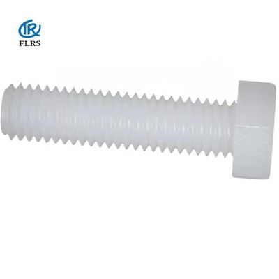 ซื้อ เกลียวเต็ม PVDF Hex. สกรูยึดหัวโบลท์ / M2-M20 ทนต่อการกัดกร่อน online manufacture