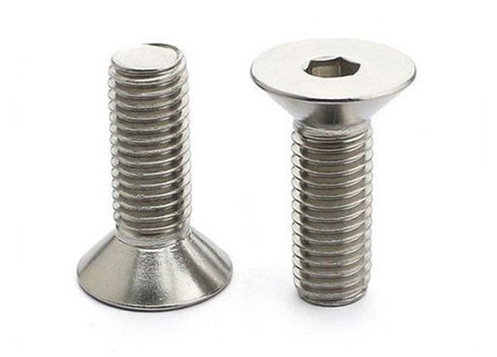 ซื้อ สกรูหัวแบนไดร์เวอร์สเตนเลสสตีล DIN7991 / Hex Socket Countersunk Head Screw online manufacture