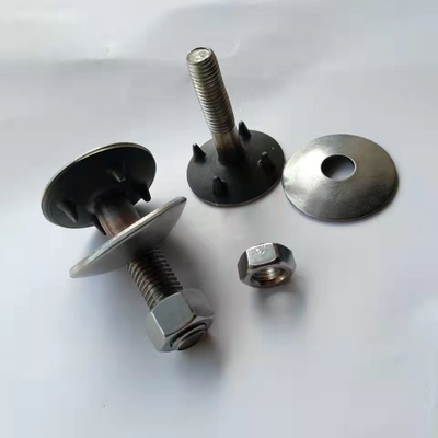 ซื้อ DIN 15237 4 Dots Hex Nut Assembly สังกะสีชุบความแข็งแรงสูง online manufacture