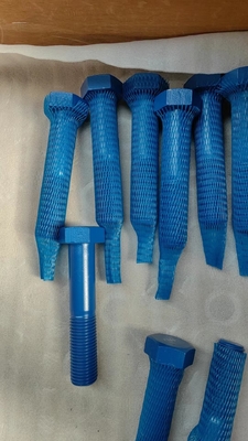 ASTM F3125 A325 TYPE 1 PTFE การเคลือบหัว Hex Bolt ตามมาตรฐาน ISO4014