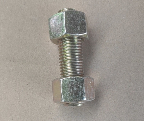 โบลท์สต๊อดเคลือบสองสี ASME A193 B16 กับเน็ตแฮ็กซ์ A194 Gr. 7/สตาร์ทลาย