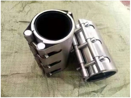 การซ่อมแซมท่อหลอด single-pipe clamp กับ EPDM Liner และระยะความดัน 0.8-2.5 Mpa