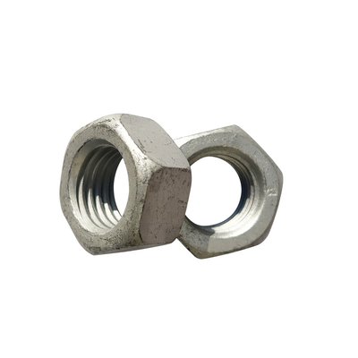 สายไฟฟ้า Hexagon Nut Hot Dip Galvanized ด้วยมาตรฐาน DIN