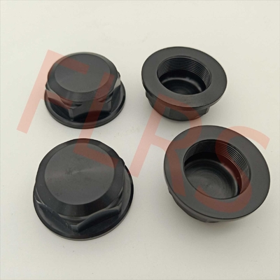 รถยนต์ที่กําหนดเอง Cap Nut กับ Flange EN AW-7075 Anodized Black สําหรับจักรยานยนต์หรือรถยนต์