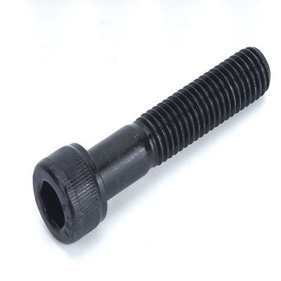 ความแข็งแกร่งสูง สีดําออกไซด์ Hexagon โซค็อตหัวหมวกสกรู (Knurling อัลเลนหัวหมวก) โบลท์