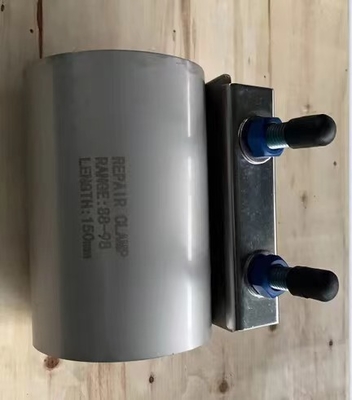 PN10-PN16 เครื่องจับท่อเหล็กดันเหล็กดัดเหล็กสําหรับท่อตรง แบบแผ่นเดียว SS304 EPDM/NBR