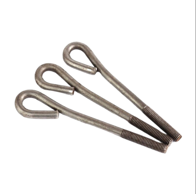 DIN529 โครงสร้างเหล็ก 9- รูปแบบที่ติดตั้ง Foudation Anchor Bolts / Eyelet Anchor Bolts