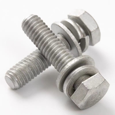 GB 9074.24 GB 9074.26 โบลท์หัวสีเทา Hex และเครื่องล้างผ้าแบบเรียบ