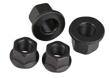 M6 - M48 Hex Flange Nut ความสูง 1.5D สำหรับเครื่องจักรในอาคารอุตสาหกรรม