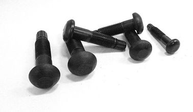 เหล็กกล้าคาร์บอนฟอสเฟตดำหัวกลม Hex Bolt M16 - M30 JIS Standard