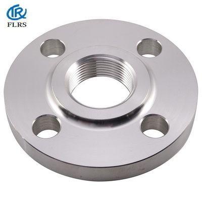 ASME / ANSI / DIN เหล็กกล้าคาร์บอนปลอม / เหล็กกล้าไร้สนิม / โลหะผสมเหล็กหน้าแปลนเกลียวสำหรับเครื่องจักรในอาคารในเมือง / อุตสาหกรรม