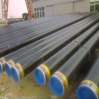 ท่อเหล็ก ASTM A53 Bevel End ERW EFW ทาสีดำ