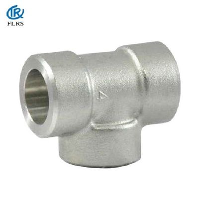 ป้องกันสนิม 6000LB SW ข้อต่อท่อเหล็ก / ASME B16.11 ซ็อกเก็ตเท่ากับที