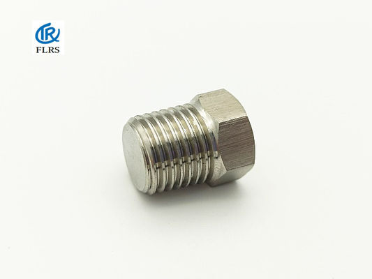 ASME B16.11 หัวหกเหลี่ยม NPT BSPT A182 ปลั๊กเกลียว