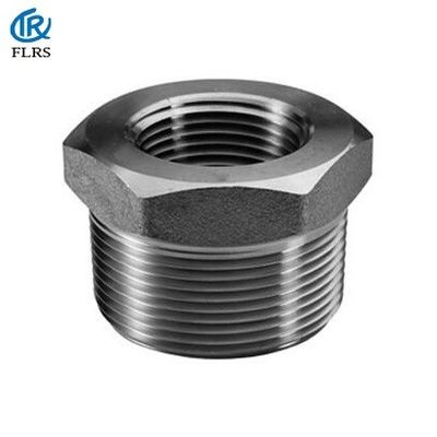Carton Steel A105 เธรดเหล็กปลอมแปลง Npt Hex Bushing