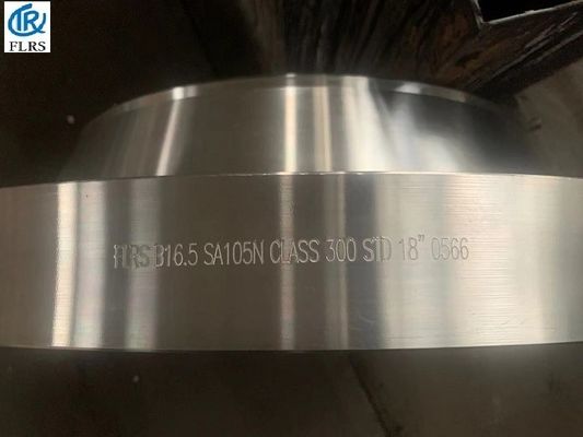 CLASS 300 ASME B16.5 หน้าแปลนคอเชื่อม SCH40 / STD ASTM SA105 N
