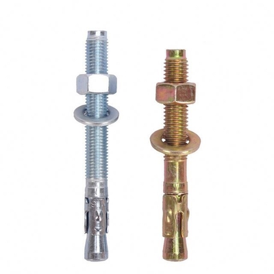 เหล็กคาร์บอนกัลวาไนซ์ เกรด 4.8 M6-M36 Wedge Anchor